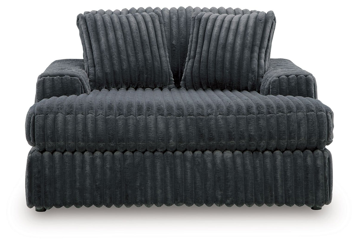 Midnight-Madness - Oversized Chaise - R&R Furniture Gallery (Fountain Valley, CA)