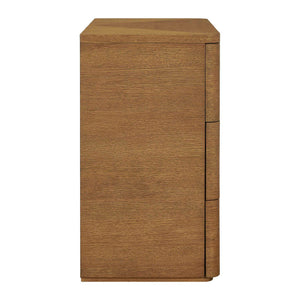 Duluth - Oak 3 Drawer Chest - Woodtone