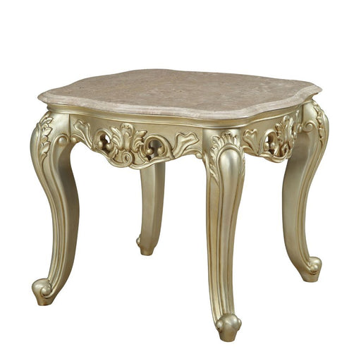 Gorsedd - Table With Marble Top - R&R Furniture Gallery (Fountain Valley, CA)