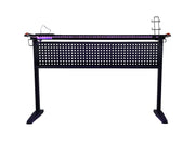 Dragi - Gaming Desk With USB - Black & Red - R&R Furniture Gallery (Fountain Valley, CA)