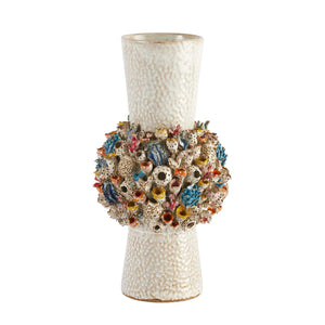 Sea Garden - Vase - Blue / Beige