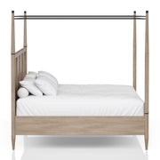 Transitional Styling Canopy Bed - R&R Furniture Gallery (Fountain Valley, CA)