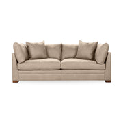 Classic Home Audrey stationary sofa with plush cushions and elegant design, shown in a stylish living room setting.
