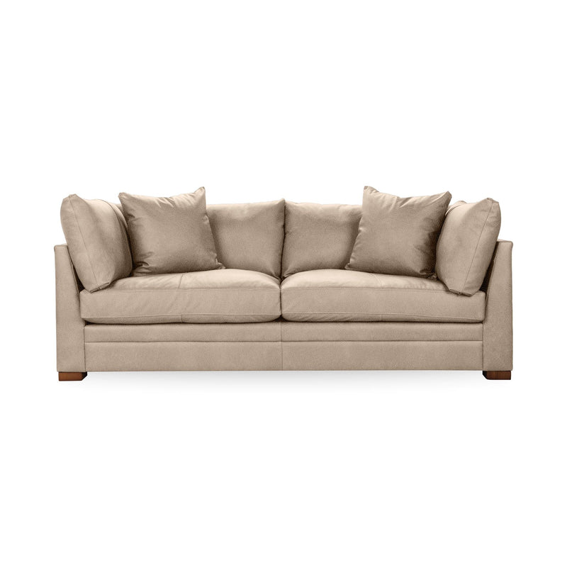 Classic Home Audrey stationary sofa with plush cushions and elegant design, shown in a stylish living room setting.