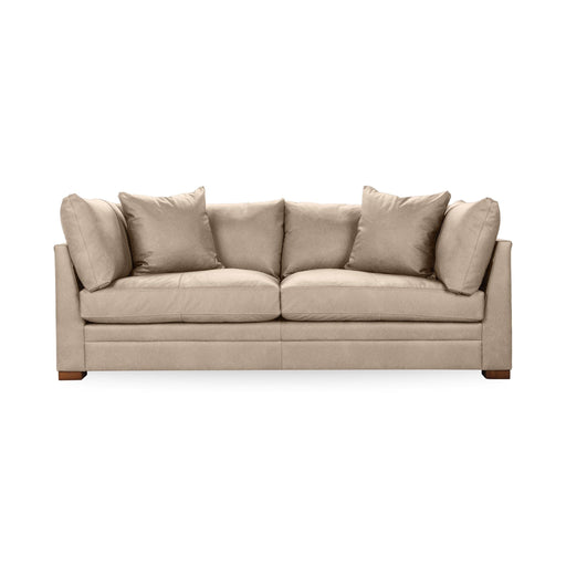 Classic Home Audrey stationary sofa with plush cushions and elegant design, shown in a stylish living room setting.