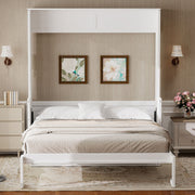 Murphy Bed With Desk, LED Lights & USB Charging Station - R&R Furniture Gallery (Fountain Valley, CA)