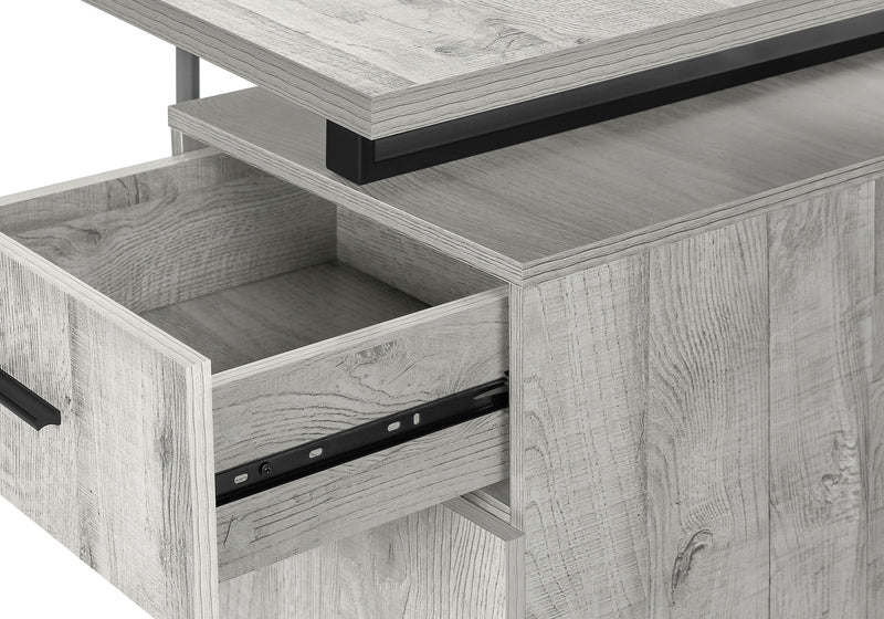 Computer Desk, Home Office, Laptop, Left, Right Set-Up, Storage Drawers, Work, Contemporary, Modern - R&R Furniture Gallery (Fountain Valley, CA)