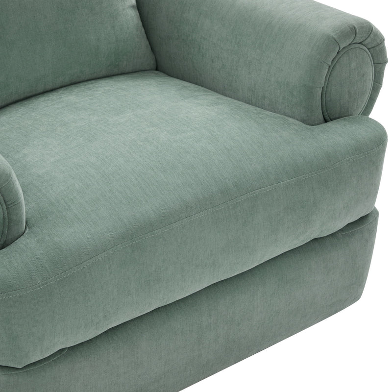 Manual Swivel Recliner Rocker Chair With Adjustable Backrest - R&R Furniture Gallery (Fountain Valley, CA)