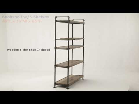 Brantley - Bookshelf - R&R Furniture Gallery (Fountain Valley, CA)