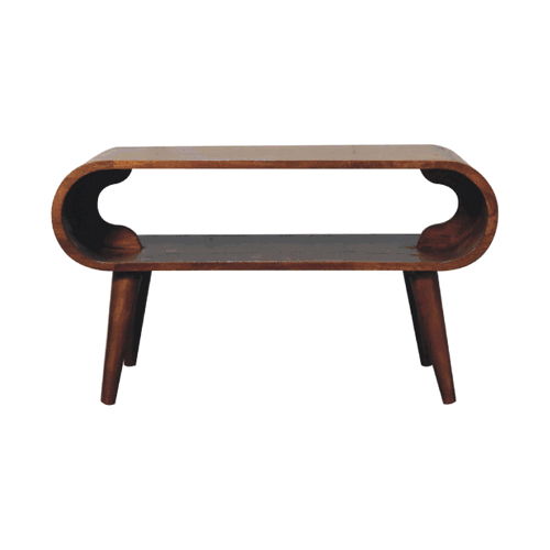 Solid Wood Open Coffee Table - R&R Furniture Gallery (Fountain Valley, CA)