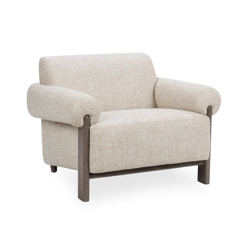 Malia - Accent Chair - Latte - R&R Furniture Gallery (Fountain Valley, CA)