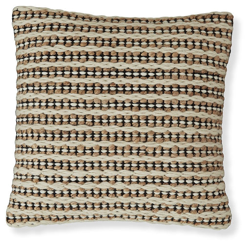 Nealington - Pillow (Set of 4) - Brown / Black / White - R&R Furniture Gallery (Fountain Valley, CA)