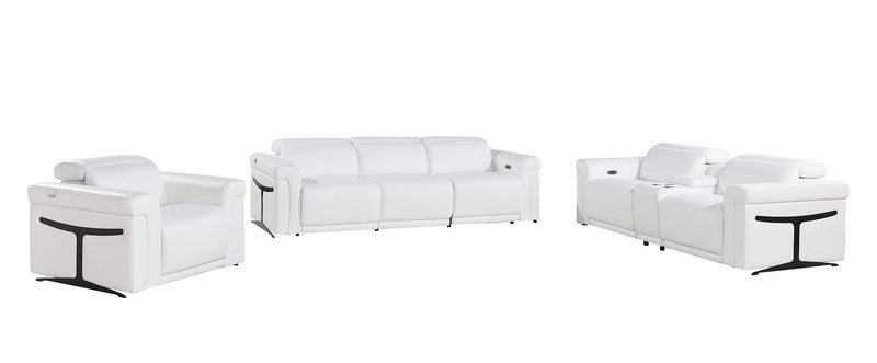 1126 - 7-Piece Modular Power Reclining Sofa, Loveseat & Chair Set In With 6 Power Recliners & Power Headrests