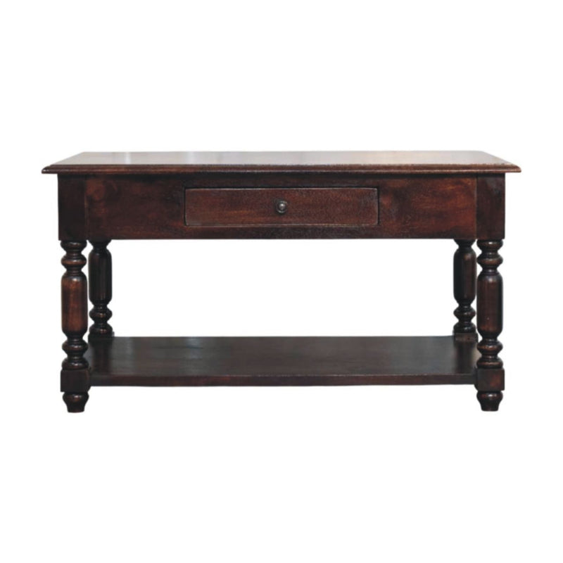 Turned Legs Drawer Table - R&R Furniture Gallery (Fountain Valley, CA)