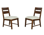 Portico - Ladderback Dining Chair (Set of 2) - Warm Brown