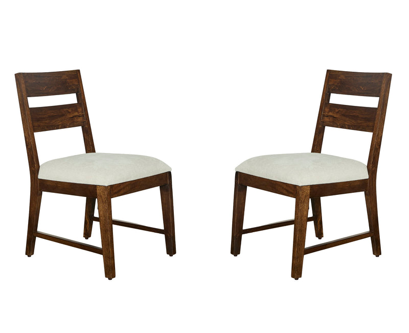 Portico - Ladderback Dining Chair (Set of 2) - Warm Brown