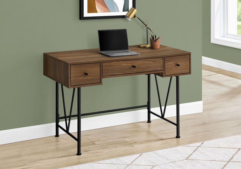 Computer Desk For Home Office, Stylish Design, Storage Drawers, Transitional - R&R Furniture Gallery (Fountain Valley, CA)