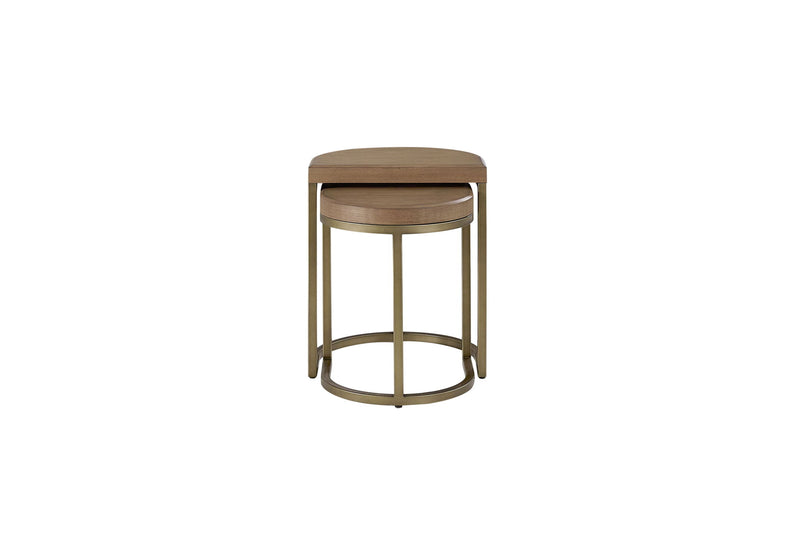 Nesting Tables - Light Brown - R&R Furniture Gallery (Fountain Valley, CA)