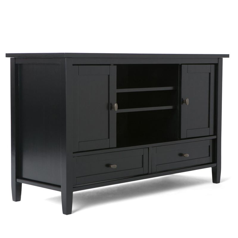 Warm Shaker - TV Media Stand Handcrafted - R&R Furniture Gallery (Fountain Valley, CA)