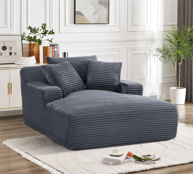 Cloudline - Oversized Chaise Lounge, Modern Comfy Couch With Full Foam Cushioning, Cozy Sleeper Sofabed - R&R Furniture Gallery (Fountain Valley, CA)