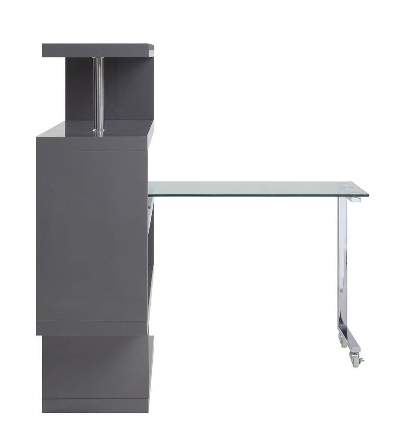 Buck II - Writing Desk With Bookshelf - R&R Furniture Gallery (Fountain Valley, CA)