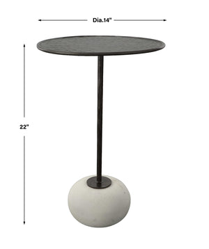 Button Up - Drink Table - Bronze
