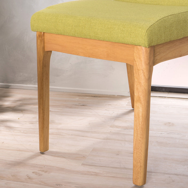 Contemporary Fabric Comfort Dining Chairs (Set of 2) - R&R Furniture Gallery (Fountain Valley, CA)