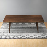 Levi - Modern Style Rectangular Dining Kitchen Table - R&R Furniture Gallery (Fountain Valley, CA)