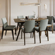 Kaela - Dining Table - Walnut - R&R Furniture Gallery (Fountain Valley, CA)