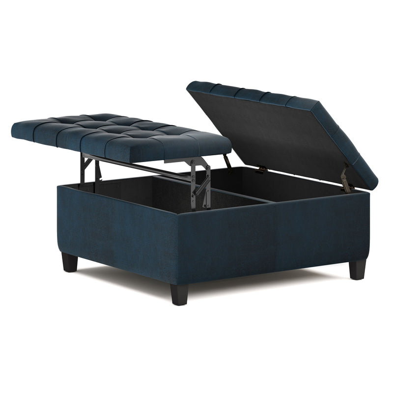 Harrison - Large Coffee Table Storage Ottoman - R&R Furniture Gallery (Fountain Valley, CA)