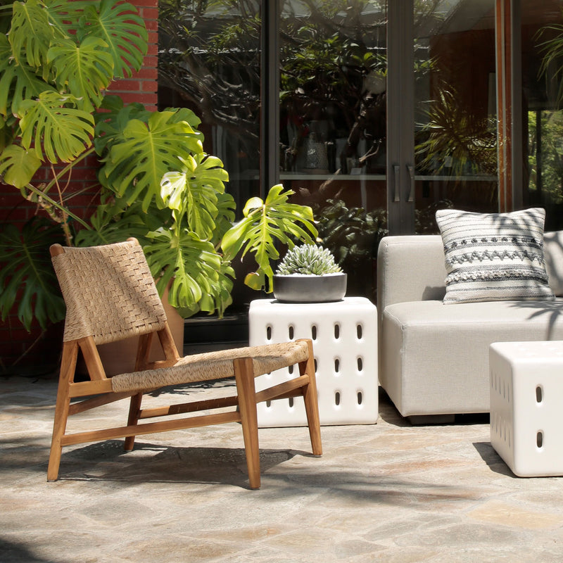 Mable - Outdoor Occasional Chair - Natural