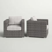 Patio Chair With Cushions Stylish Design - R&R Furniture Gallery (Fountain Valley, CA)