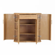 Tarot - Rattan Bar Cabinet - Natural - R&R Furniture Gallery (Fountain Valley, CA)