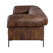 Jaron - Sofa - Mocha Top Grain Leather - R&R Furniture Gallery (Fountain Valley, CA)