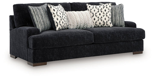 Whitmore Manor - Sofa - Black Pearl - R&R Furniture Gallery (Fountain Valley, CA)