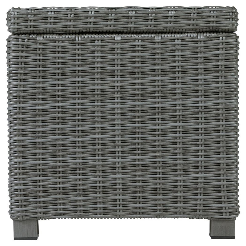 Elite Park - Square End Table - Gray - R&R Furniture Gallery (Fountain Valley, CA)