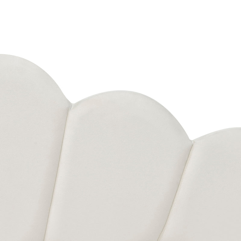 Upholstery Daybed Frame With Shell Shaped Backrest - R&R Furniture Gallery (Fountain Valley, CA)