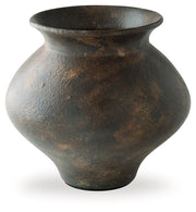 Laddlow - Vase - Antique Brown - R&R Furniture Gallery (Fountain Valley, CA)
