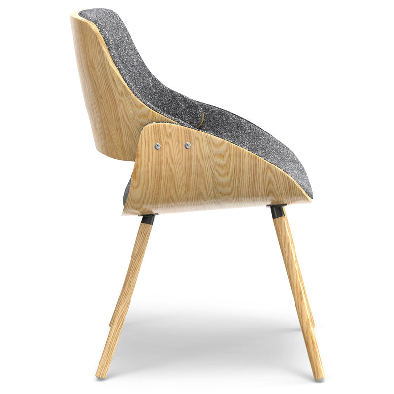Malden - Bentwood Dining Chair With Wood Back - R&R Furniture Gallery (Fountain Valley, CA)