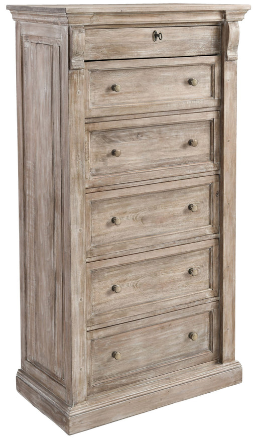 Adelaide - 6 Drawer Chest - Natural Cream Wash - R&R Furniture Gallery (Fountain Valley, CA)