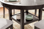 Langwest - Dining Room Table Set (Set of 5) - Brown - R&R Furniture Gallery (Fountain Valley, CA)