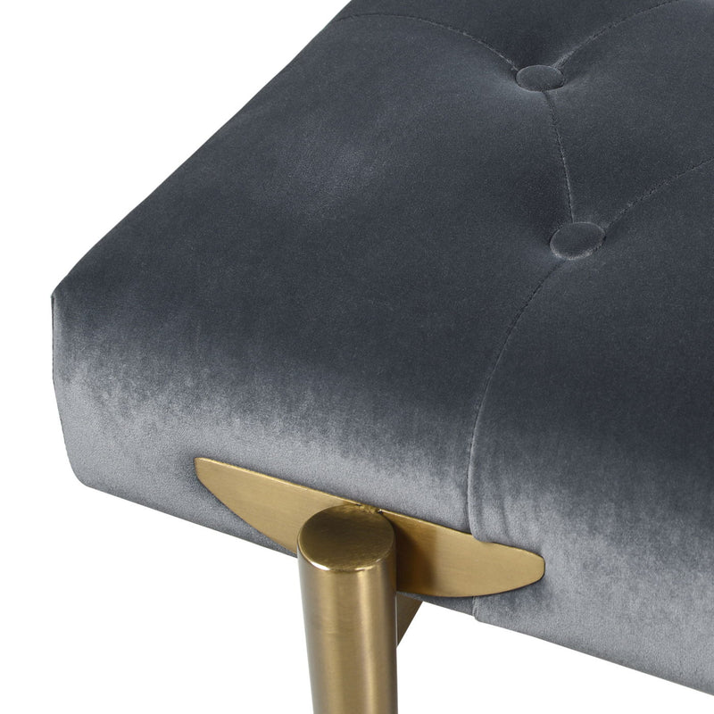 Aria - Upholstered Accent Bench - R&R Furniture Gallery (Fountain Valley, CA)