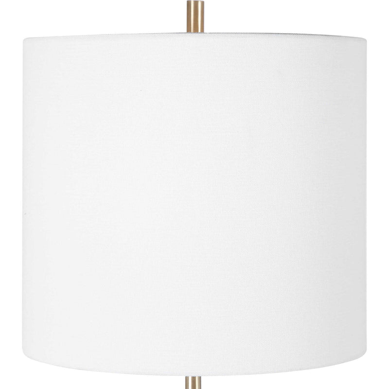 Eloise - Marble Table Lamp - White
