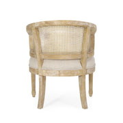 Curved Backrest Accent Chair - R&R Furniture Gallery (Fountain Valley, CA)