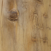 Hand Painted Wood Stump Style Outdoor Side Table - Light Brown - R&R Furniture Gallery (Fountain Valley, CA)