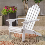 Aurascape - Outdoor Acacia Wood Foldable Adirondack Chair - R&R Furniture Gallery (Fountain Valley, CA)
