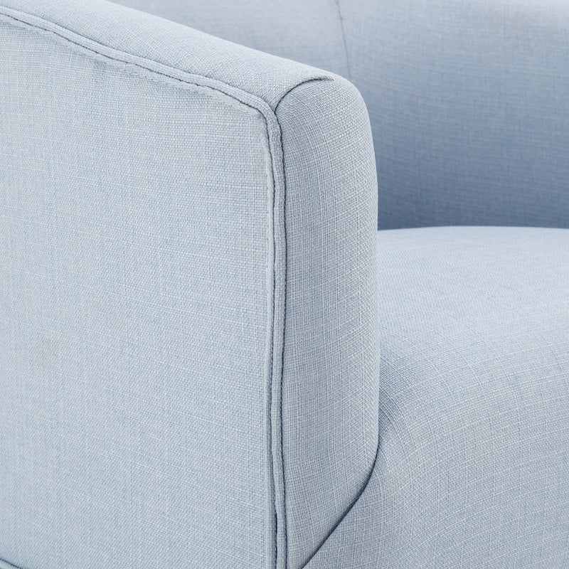Earl - Skirted Swivel Chair - R&R Furniture Gallery (Fountain Valley, CA)