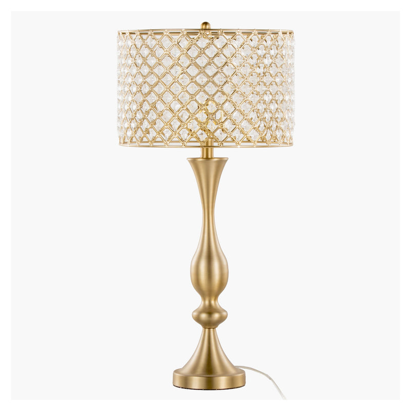 Lumi Source Topaz contemporary table lamp with sleek design and neutral finish, ideal for modern home or office decor.