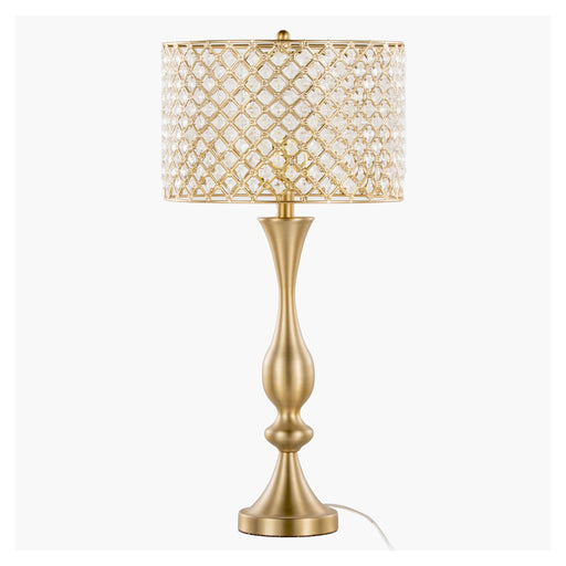 Lumi Source Topaz contemporary table lamp with sleek design and neutral finish, ideal for modern home or office decor.