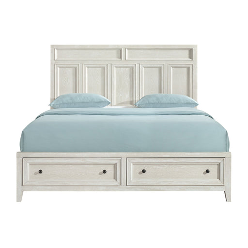 Storage Bed With Panel Headboard And Spacious Footboard Drawers - R&R Furniture Gallery (Fountain Valley, CA)